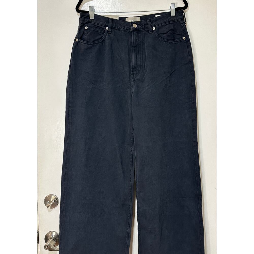 Everlane Women's The OG Baggy Jean Ink Wash Black Denim Size 31 R NWT High Rise - Picture 5 of 15